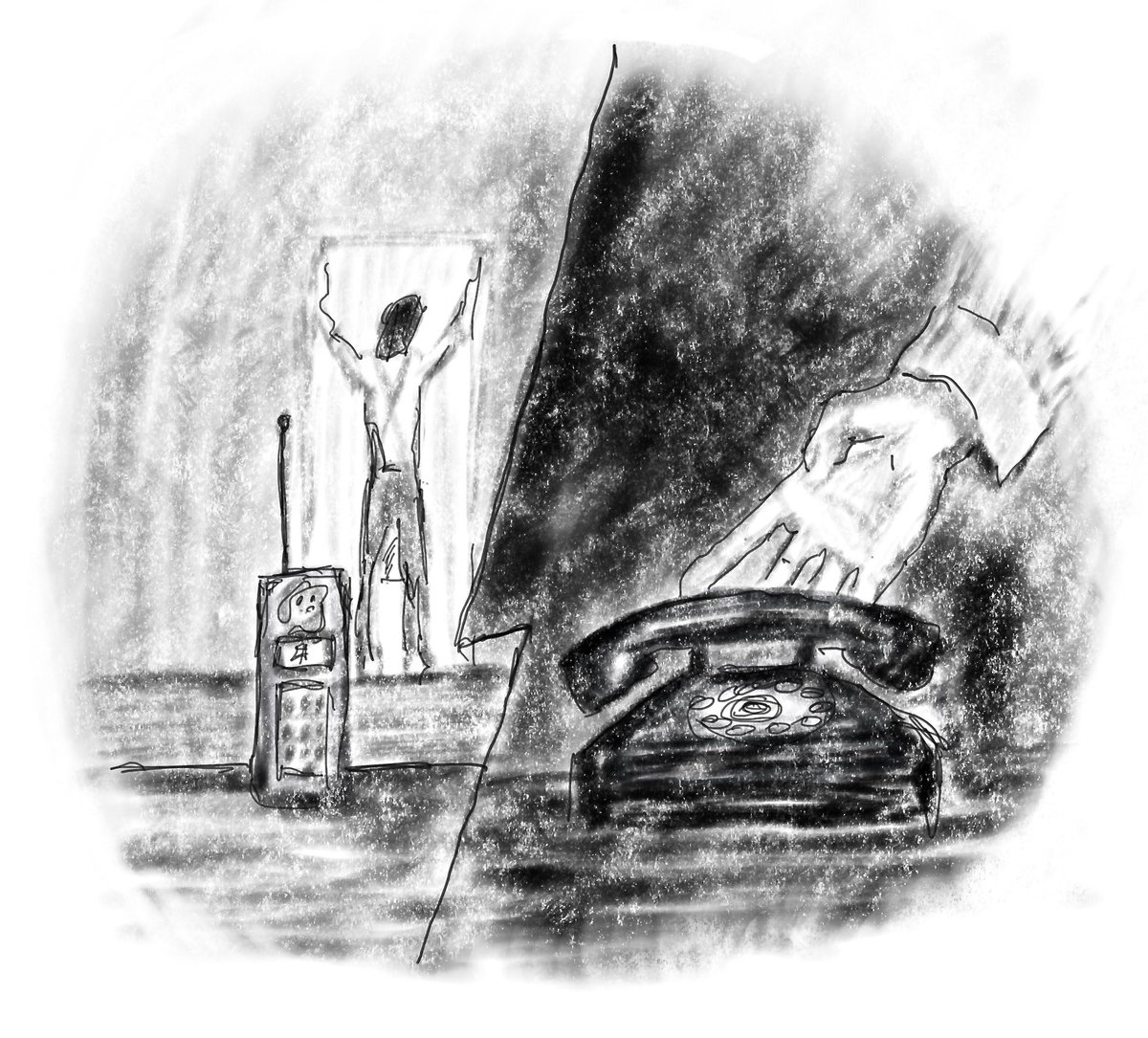 AndyOnyx1's tweet photo. -As Eminem said, you only get one shot. 
So, I talked. 
‘You can put the phone down at any time and I don’t have your number, but I have to ask you some questions, OK?’
‘Yes,’ he said...

#inktober
#inktober2019
#andyonyx
#dadlessbook
#dadless
#bookstagram
#writingcommunity https://t.co/sFRWQcpAp1
