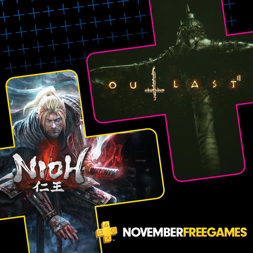 Nioh' e 'Outlast 2' são os jogos gratuitos de novembro para PS4