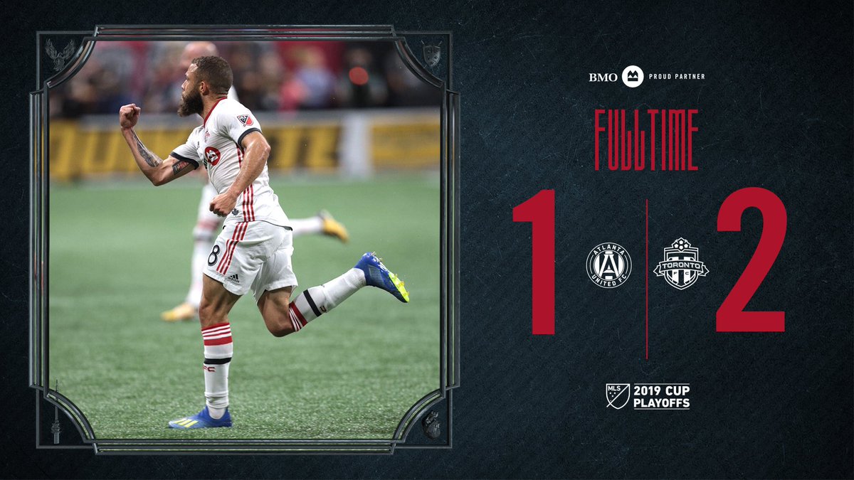 TorontoFC's tweet photo. MOVING ON!!!!

#TFCLive | #TheyWillSeeRed | #MLSCupPlayoffs https://t.co/MX0fOXJm1U