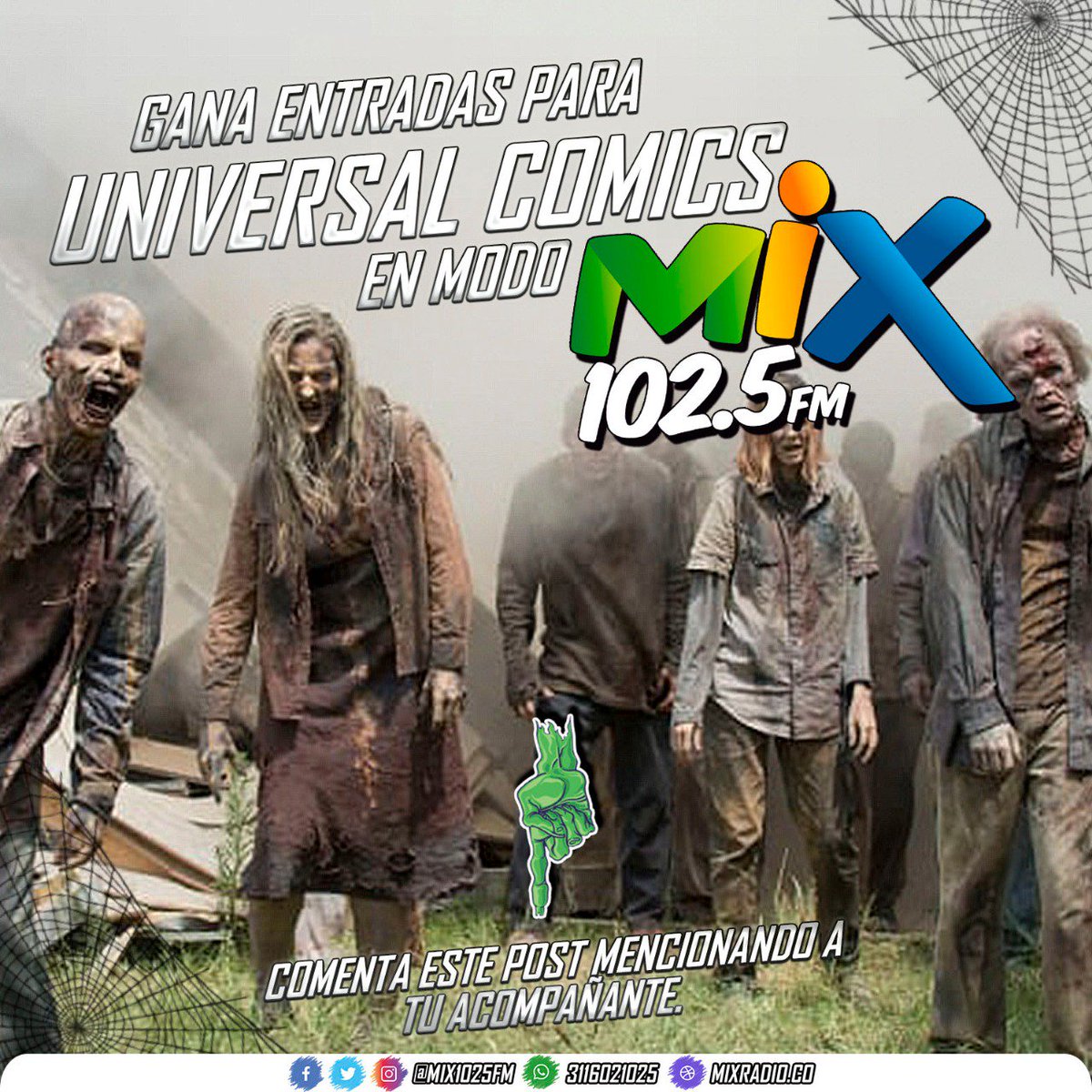 mix1015fmcali's tweet photo. Te llevamos al #UniversalComics en #ModoMix ¡Participa comentando este Post! https://t.co/Sslb1CSAij