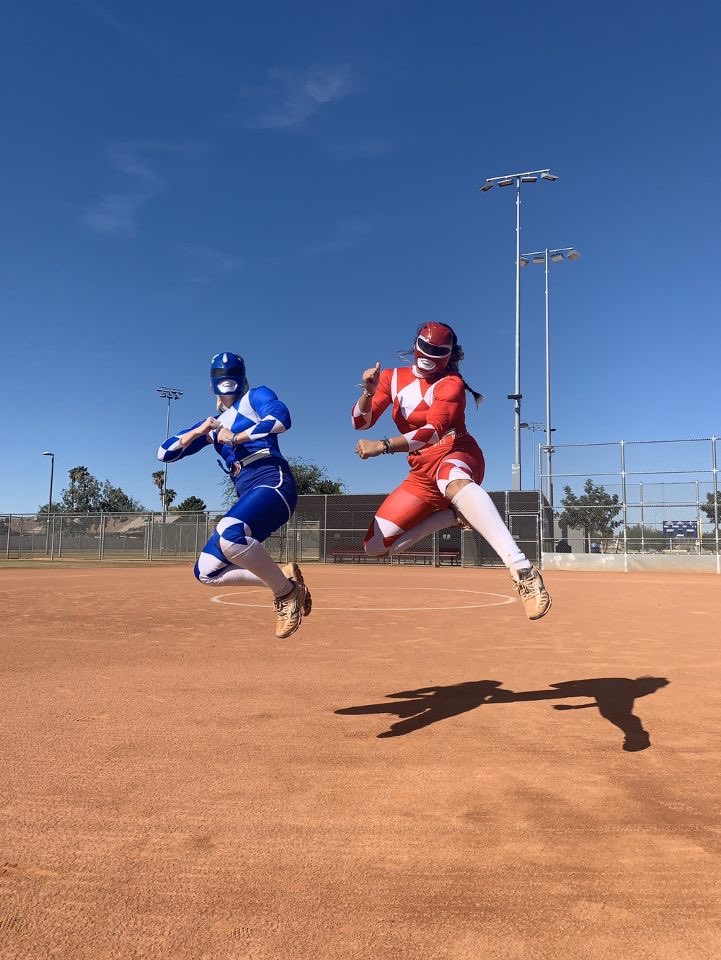 softball_BENU's tweet photo. Power Rangers https://t.co/2Ypm6TCSd9
