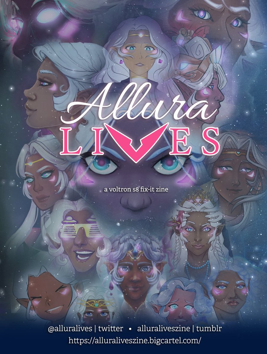AlluraLives's tweet photo. Have you ordered your copy of Allura Lives yet? We're a charity fix-it zine giving Allura the happy endings she deserves!

Preorder until Nov. 2nd @ https://t.co/323fcw7eC9

Check out these GORGEOUS Alluras by our talented artists and then order today!

#alluralives #vldallura https://t.co/vGggWaz47j