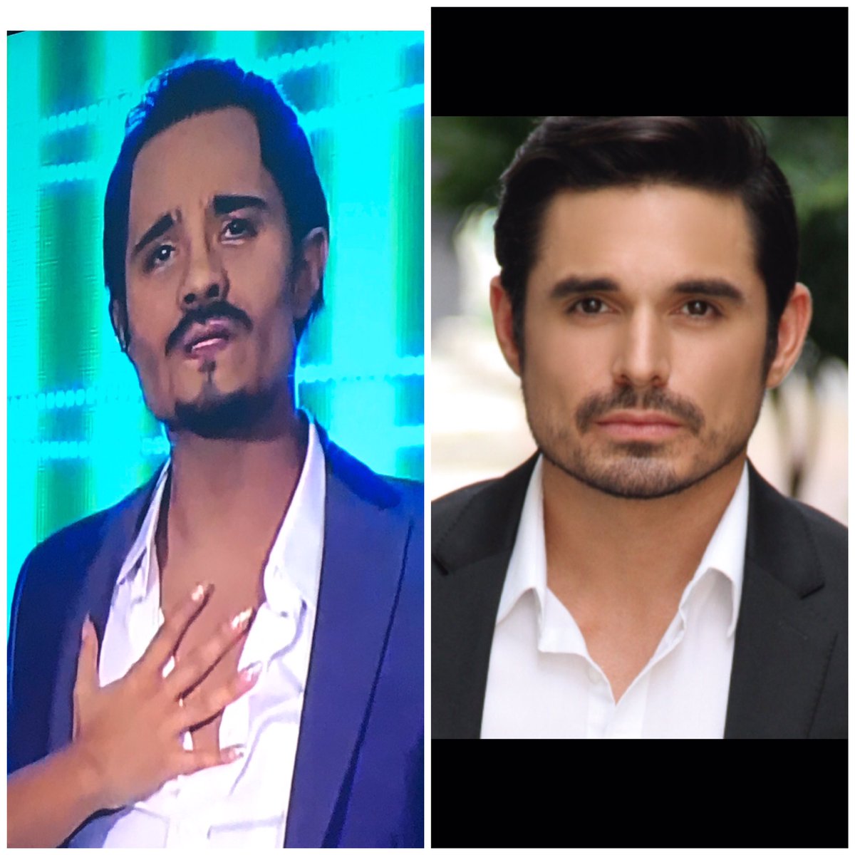 EddyLabiosa's tweet photo. Ludwik se parece a Robi Duran @tucaramsuenatvn #TuCaraMeSuenaTVN #TCMS https://t.co/4WFalEO8uH