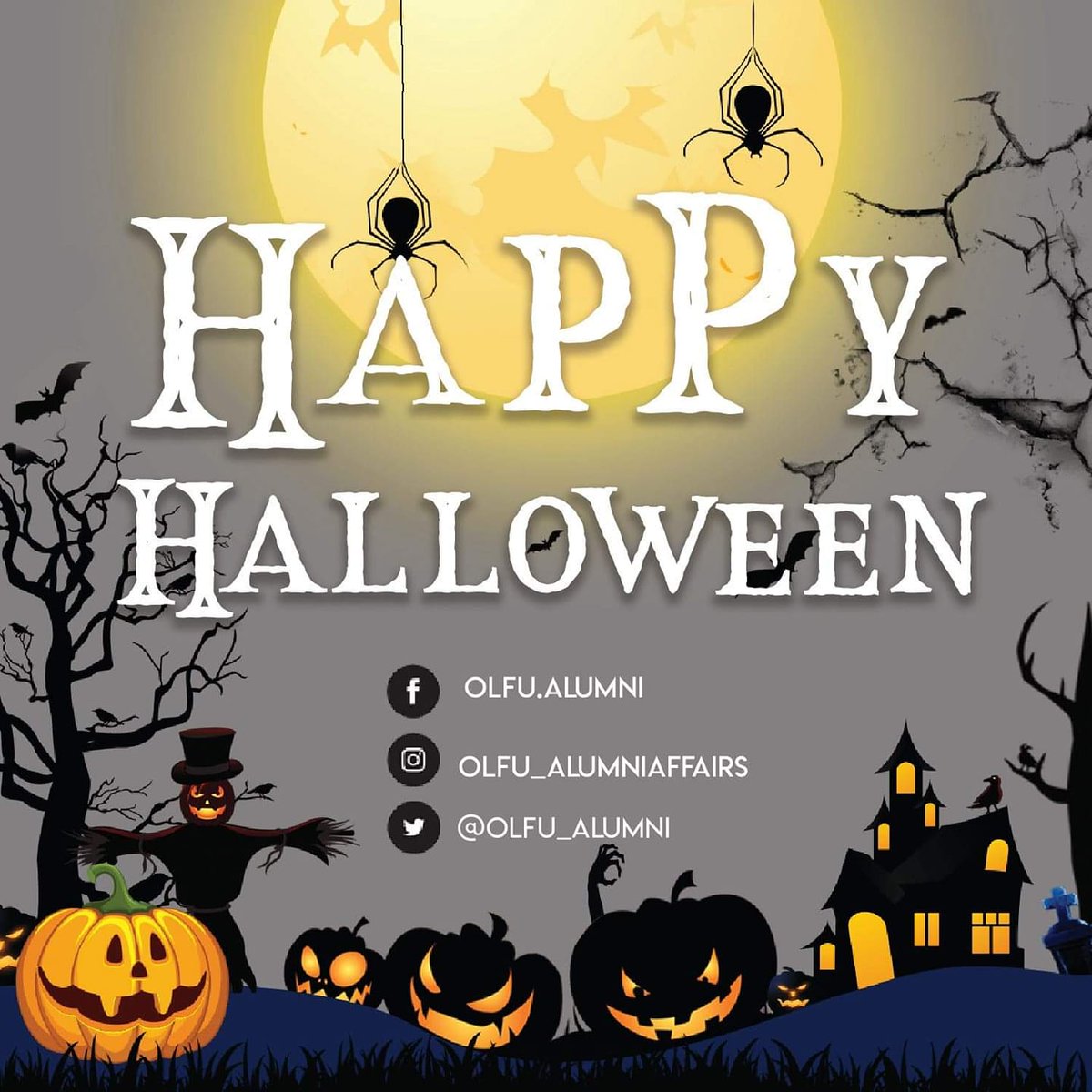 olfu_alumni's tweet photo. HAPPY HALLOWEEN! Share your scariest campus experience and get a chance to win an alumni t-shirt. Please click the link below for the complete mechanics: 

https://t.co/wSk3l7pQjf

#OLFUAAOCONTESTALERT
#HALLOWEENATOLFU https://t.co/jwkup4HhGr
