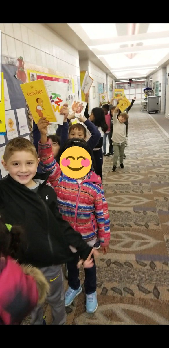 K students LOVED celebrating the end of our first unit in reader's workshop with a book parade! So much fun parading through the 1st grade classrooms and having them cheer us on. Great job super readers!!! 🎉📚 <a href="/HWE_Hawks/">Hickory Woods Elem</a> <a href="/WalledLkSchools/">Walled Lake Schools</a>
