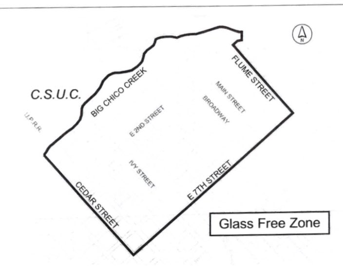 CSUChicoPolice's tweet photo. 🎃 #Chico #GlassBan in effect 6pm 10/31-6pm 11/02 🚔 Expect increased patrol and enforcement in south campus area 👻 #Halloween #Chicoween #StaySafe #ChicoState #ChicoStatePolice https://t.co/TLBB9wuzoE
