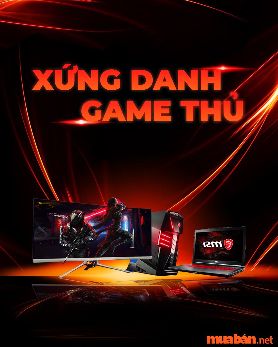 congtymuaban's tweet image. 🖥 XỨNG DANH GAME THỦ 🏆
Khi bạn là 1 gamer chân chính thì không thể nào thiếu đi thứ quan trọng nhất là bộ &quot;gear gaming&quot; đúng không nào?
bit.ly/Pc-Gaming
---------------------------
Mua Bán - Mua May Bán Đắt!
#muaban #muabannet #pclaptop