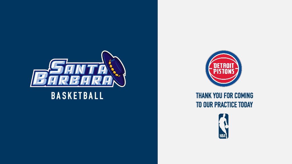 Thank you <a href="/DetroitPistons/">Detroit Pistons</a> for coming to the ThunderDome to watch our practice today.

#GoGauchos