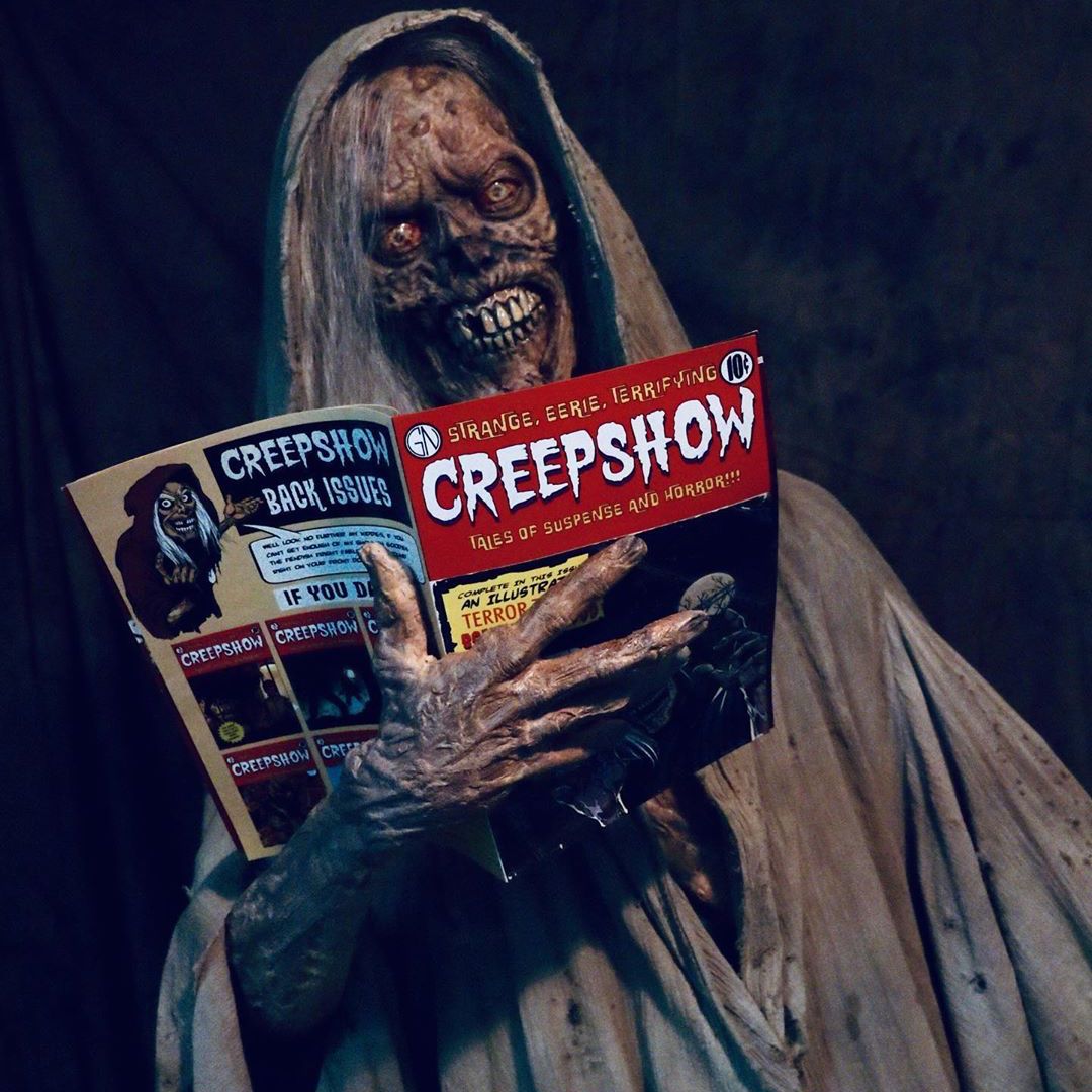 scottalanennis's tweet photo. Congrats to @Shudder #GregNicotero @abarbeau @officialtobin @quiethandfilms @bruckmachina @THETomSavini #JohnHarrison @BigBoi #RaviNaidu #RoxanneBenjamin @RobSchrab my buddy @DavidArquette and everyone else involved with @CreepshowTv. Already CAN NOT WAIT for season two! 💀 https://t.co/JqJBIl765R