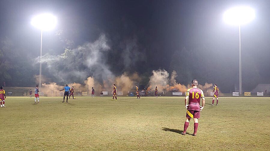 NCMSwolves's tweet photo. 1995- Men’s Soccer program started 
2007- 9 win season (Most in history)
2019- 9 wins so far! 
-
A good 2-0 win now puts us tying the men’s soccer program record for wins in a season! We look ahead to senior night on Saturday where we host Queens! 
-
#upthewolves #bigwin #records https://t.co/UxH1rQCFwr