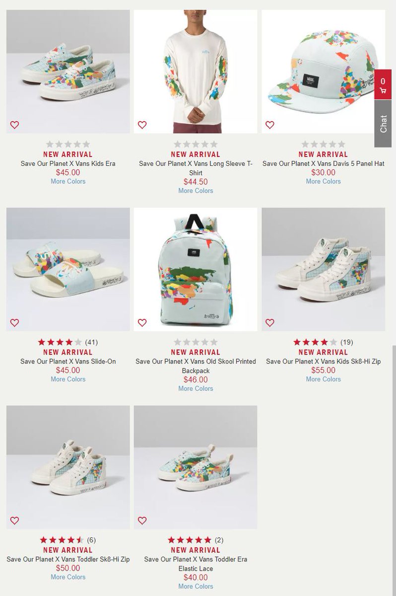 save our planet vans slides