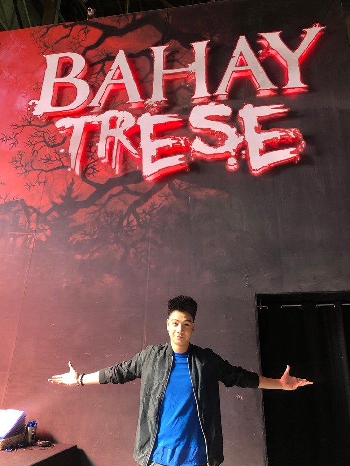 bahaytrese's tweet photo. Tinapangan ng ating Bidaman na si @erisaragoza1 at sinubukan na nya ang #BahayTrese. Ikaw, kakayanin mo kaya?

#B13Ouija https://t.co/SNedOSWkjF