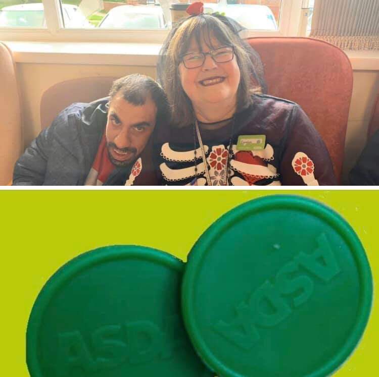 Please Help @pfgdoncaster Carolyn from Asda at Lakeside has just told us that we are part of the green token scheme there now. If we win we will get £1000 at Christmas so we would like anyone who shops there putting green tokens in the box for us @MyDoncaster @TeamDoncaster1