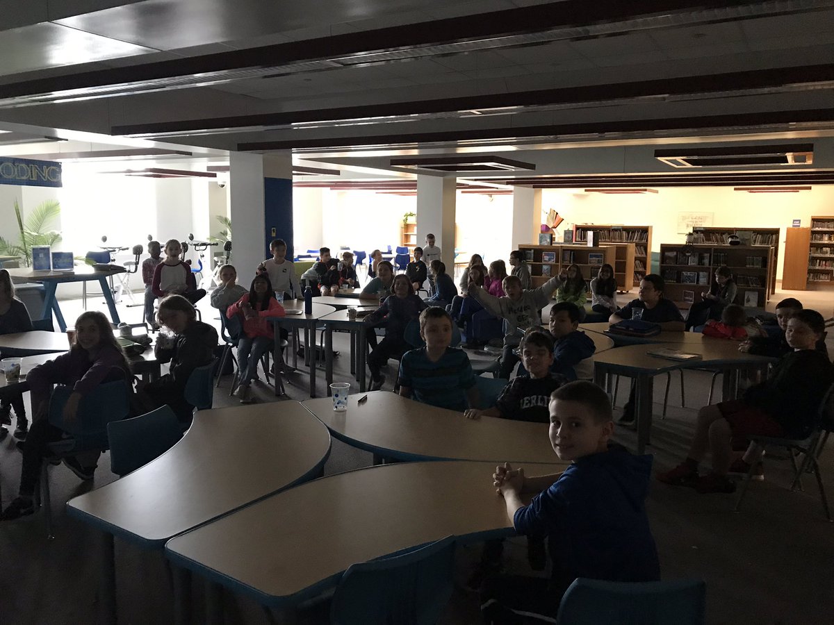 dsalina's tweet photo. Moved to action after studying homelessness, students raised $50 for our homeless shelter by hosting a movie day in our LMC! @WeAreMcGee  #McGeeLMC #McGeeQuest @HeidiHayesJacob https://t.co/YOBNXmfPfW