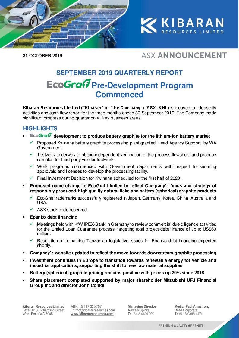 kibaranres's tweet image. Quarterly Activities and Cashflow Report $KNL - knl.live.irmau.com/irm/showdownlo…