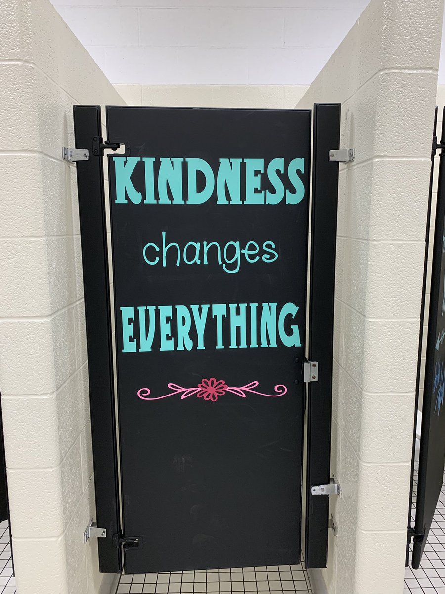 fssdMES's tweet photo. Encouraging kindness and positive words everywhere at Moore Elementary! #bathroomstalls #MooreSoars https://t.co/GvThTrY4OT