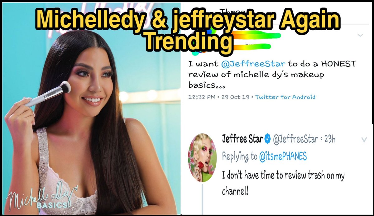 jastine000's tweet photo. grabihan ang mga basher ni MD 
trending ulit sila sa social media 👇
https://t.co/GT4c70V6rh
#michelledy #MichelleDyBasics #YouTubersReact #youtuberph #youtuberphilippines #pinaybeauty https://t.co/HxtMsAEFSB
