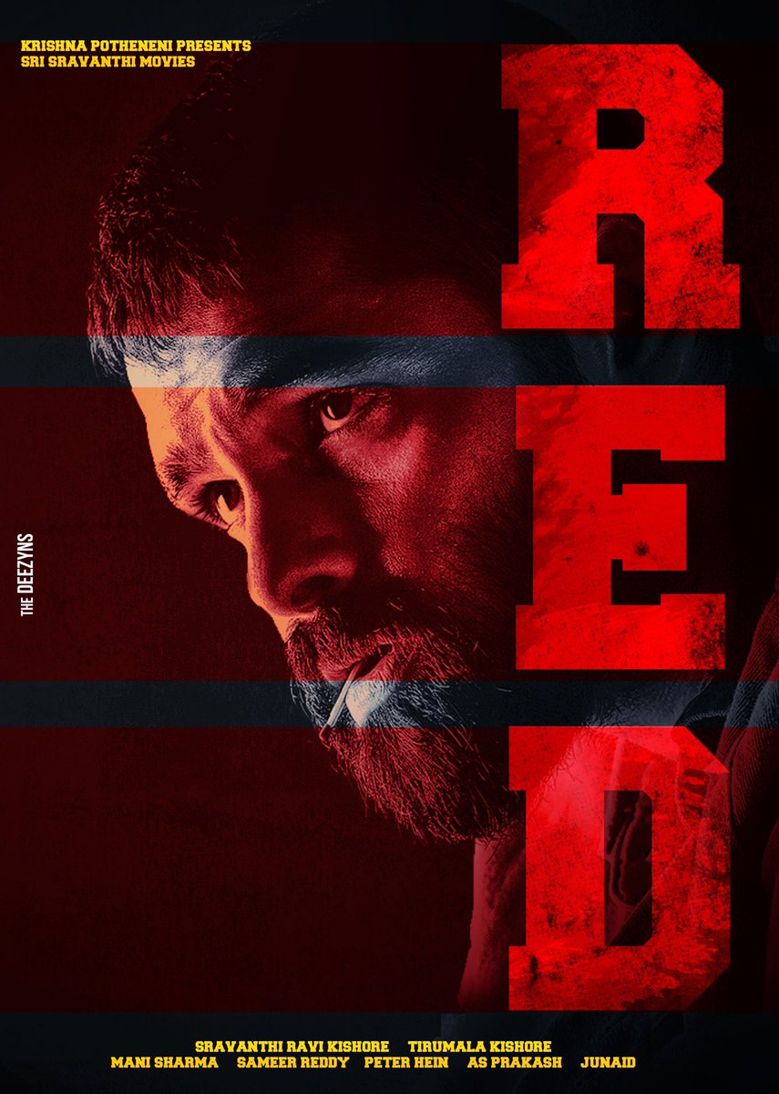 thedeezyns's tweet photo. Here’s our poster design for @ramsayz #RED
Design by: @thedeezyns
Please share our design if you like it. Follow us for more interesting and creative designs.

#RaPo #RamPothineni #Red https://t.co/WutkjJJhnG