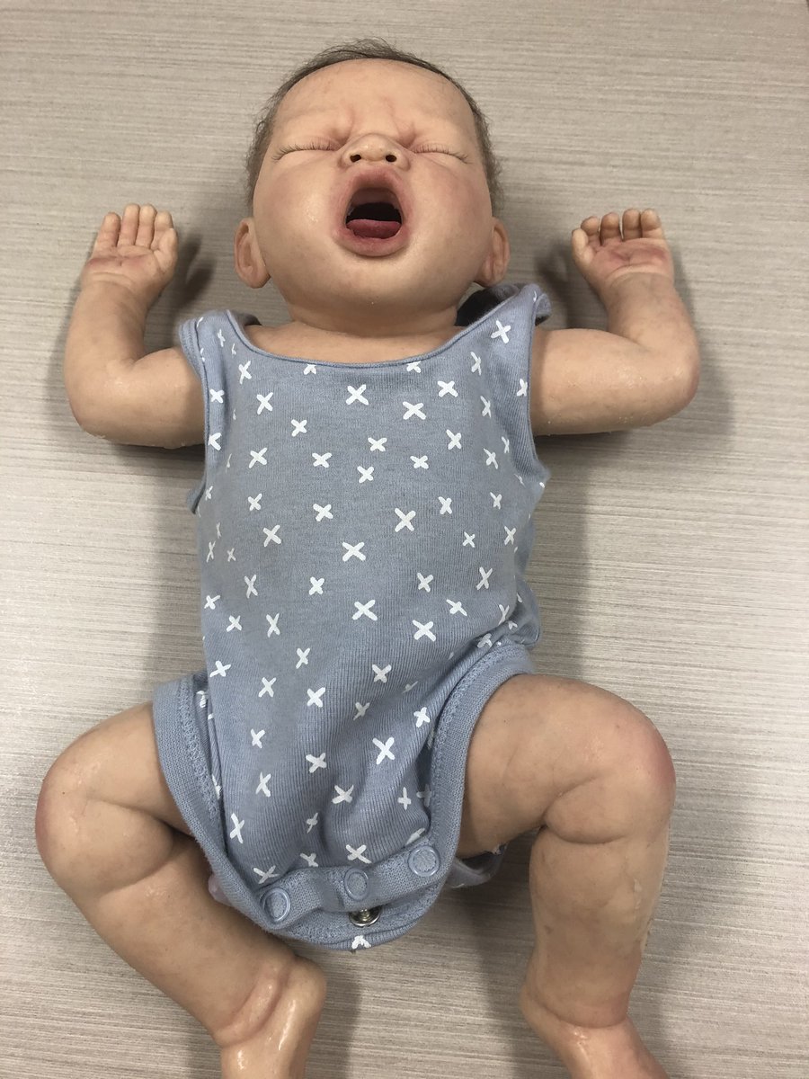 parrish1david's tweet image. Thank you to the lovely dana at #dana_mediquip for bringing in the amazing life cast baby for us to view and play with. Could not believe how real it was. #lifecast #simaust