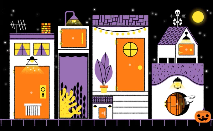 ねえ!今日のハロウィン仕様のぐうぐるめっちゃ可愛いよ!

扉を叩くと、お部屋に住んでる子たちがトリックを見せてくれたり、自己紹介してくれる 
