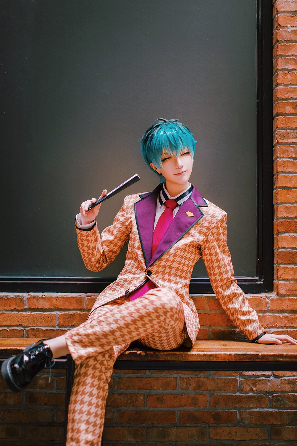 白膠木簓 コスプレ 扇子付き 衣装 ヒプマイ 白膠木簓 コスプレ 扇子付き 衣装 ヒプマイ