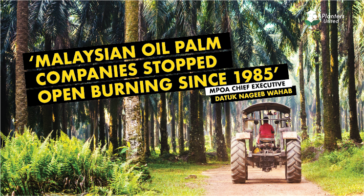 plantersunited's tweet photo. According to the Chief Executive of MPOA, Datuk Nageeb Wahab, oil palm companies in Malaysia especially members of RSPO stopped practicing open burning since 1985, way before RSPO was established in 2004.
#SayYesToPalmOil #LetTruthWin #PalmOil #Malaysia #PlantersUnited https://t.co/lJuzaRgVYn