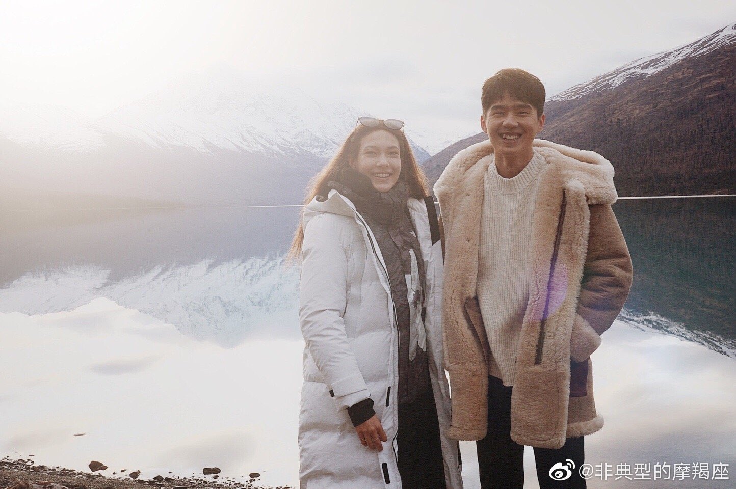 X-এ Liu Haoran 刘昊然 Updates: New photos of Haoran in Alaska with  Chinese-American freestyle skier Eileen Gu (presumably for Kiehl's)  #liuhaoran #刘昊然  / X