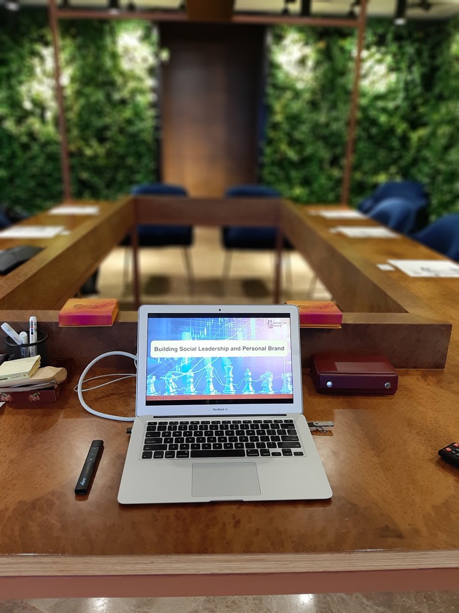 BelieveIn__You's tweet photo. All set to begin the Workshop Building Social Leadership &amp; #PersonalBrand 
#ExecutivePresence #Networking #BIY2019 https://t.co/PmP34emzNf