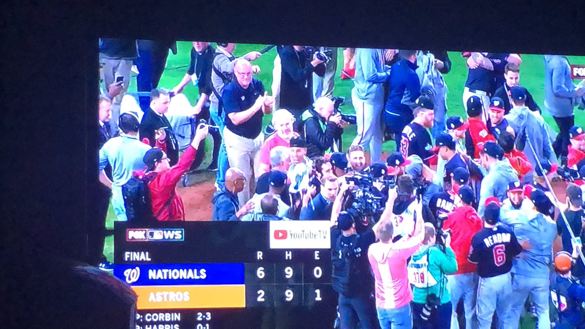 collington_sr's tweet photo. Congratulations @Nationals 2019 World Champions! First time in franchise history! #StayedInTheFight #GotTheWin #WorldSeriesChampions2019 https://t.co/cFVzJ7CuTA