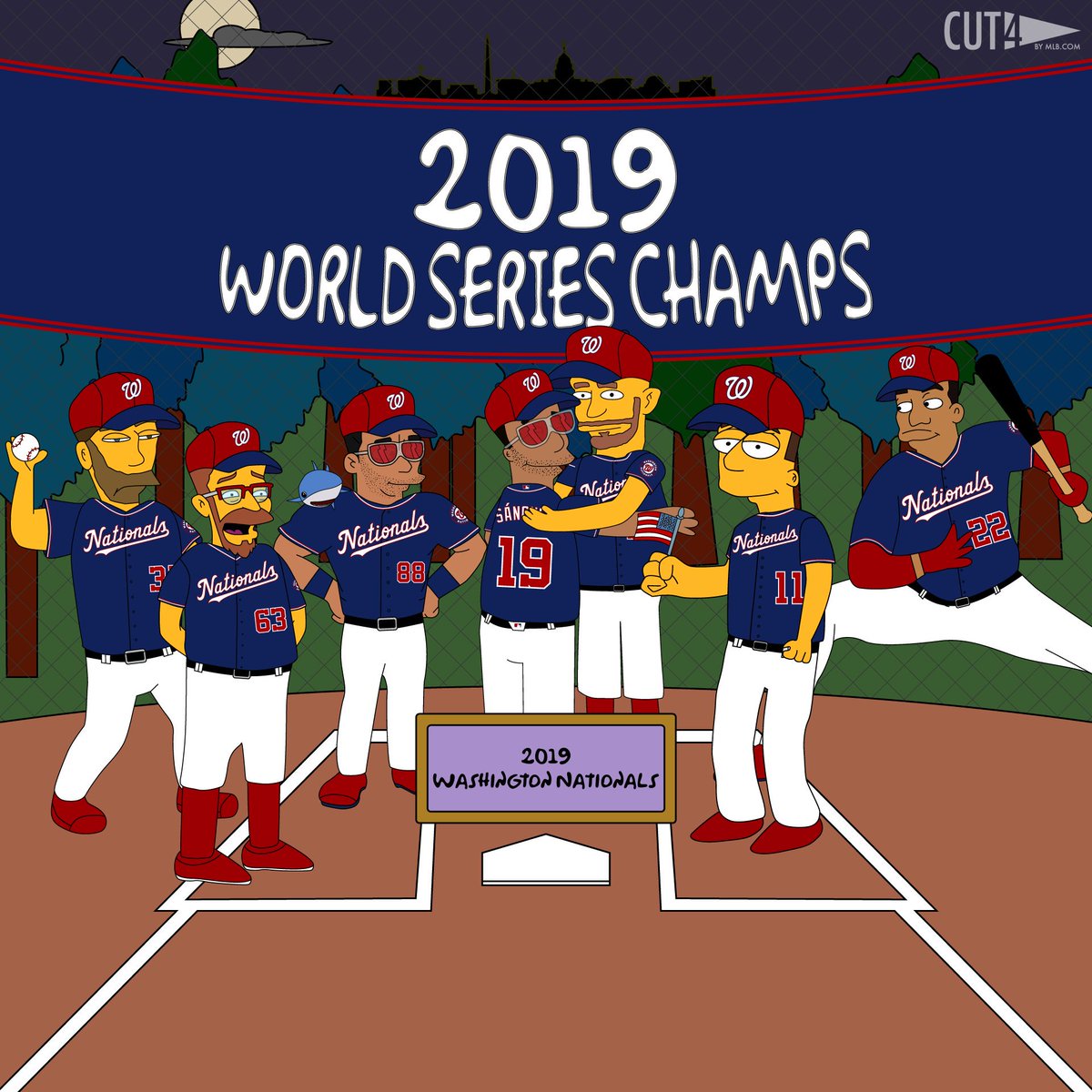 Cut4's tweet photo. On May 23rd, the @Nationals were 19-31.

On October 30th, they became #WorldSeries champions. https://t.co/flGQ3cNtRD