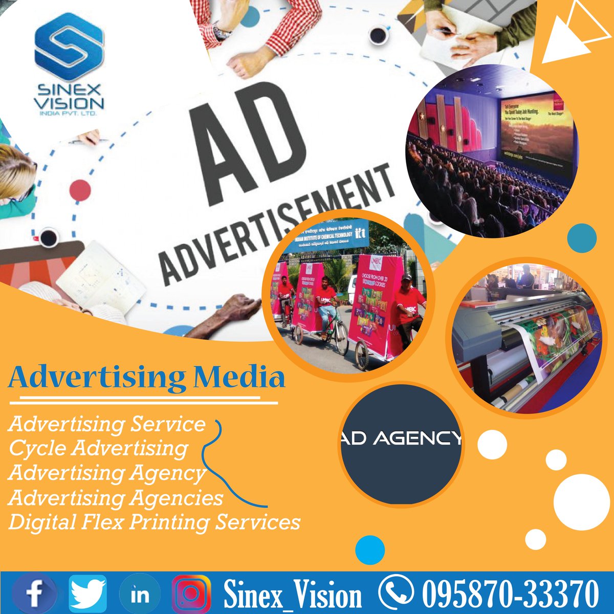 sinex_vision's tweet photo. To satisfy our customers, we provide Advertising Media service as per their needs.!
#sinex_vision
#india
#advertising
#advertisingagency
#IndiraGandhi https://t.co/h5zAQySC38