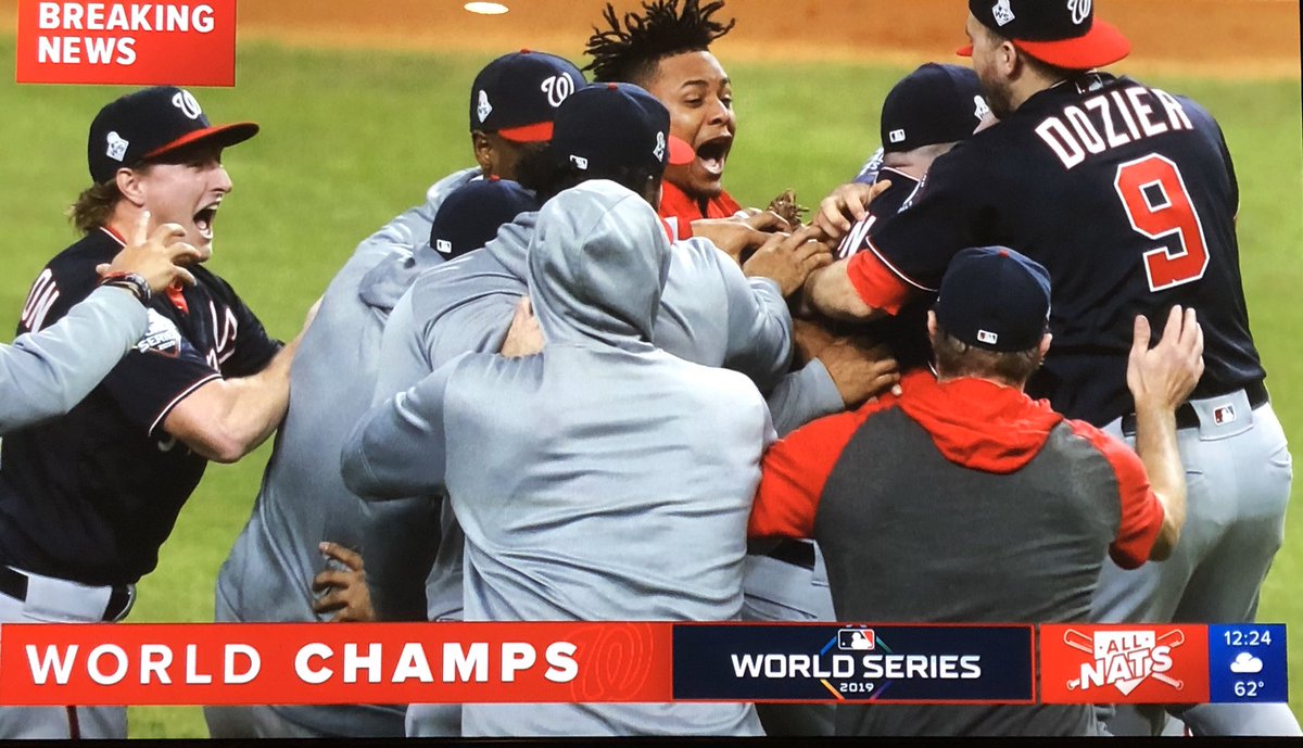 BassBeatsTreble's tweet photo. District of Champions @Nationals #gonats #celebrationwednesday #worldseries #nats https://t.co/TKqH3okp6M