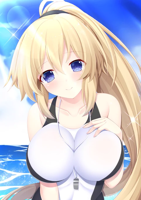 #競泳水着の日らしいので聖女様を 