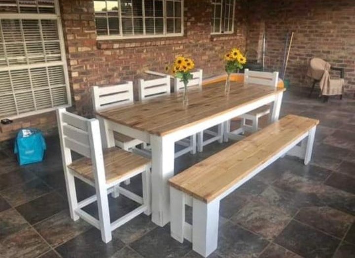PalletFurnitur3's tweet photo. We manufacture wooden Furniture suitable for both indoors and outdoors use.
We based in Boksburg and we do delivery around Gauteng, Mpumalanga, North West and Limpopo
Call or whatsapp for orders
067 166 8736
071 773 8834 https://t.co/I4GxkcZrP6