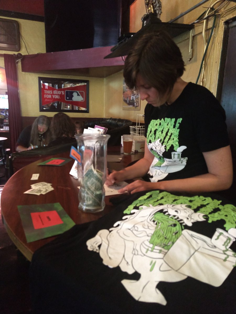 NoodleMania's tweet photo. t-shirts will be available this Sunday at the art party ($15-$20 sliding scale) they make people <<wonder>> https://t.co/7VDa38R7lD