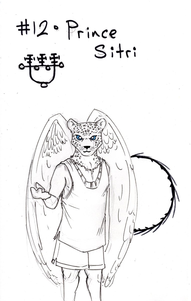NemoSpecific's tweet image. Prince Sitri: "He [...] appeareth at first with a leopard's head and the wings of a gryphon..."
#inktober #demon #lesserkeyofsolomon