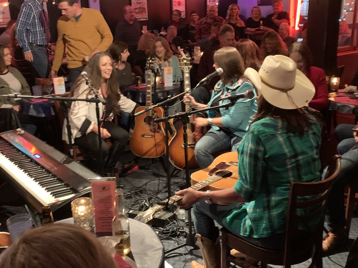 BethELozier's tweet image. Never been to the @BluebirdCafeTN before tonight,  the show was amazing!! Even though I stared at @TerriClarkMusic’s hat most of the evening!! LOL But, the music was AMAZING! #ObstructedView #AmazingVocals