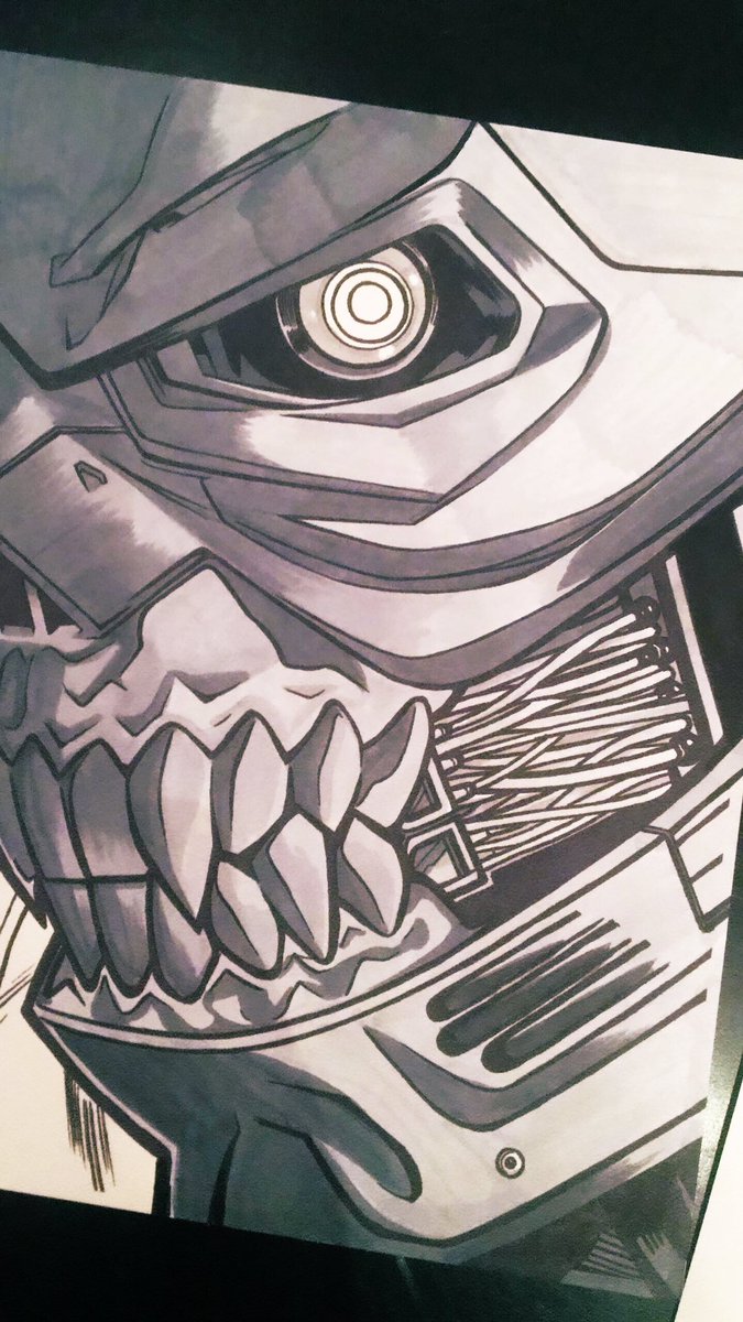 FelipeTweeters's tweet photo. More #WIP #TerminatorDarkFate #Terminator #FelipeSmithArt #Inktober #フェリーぺスミス ＃ターミネーター #ProcessShot https://t.co/ohAOR9oSVW