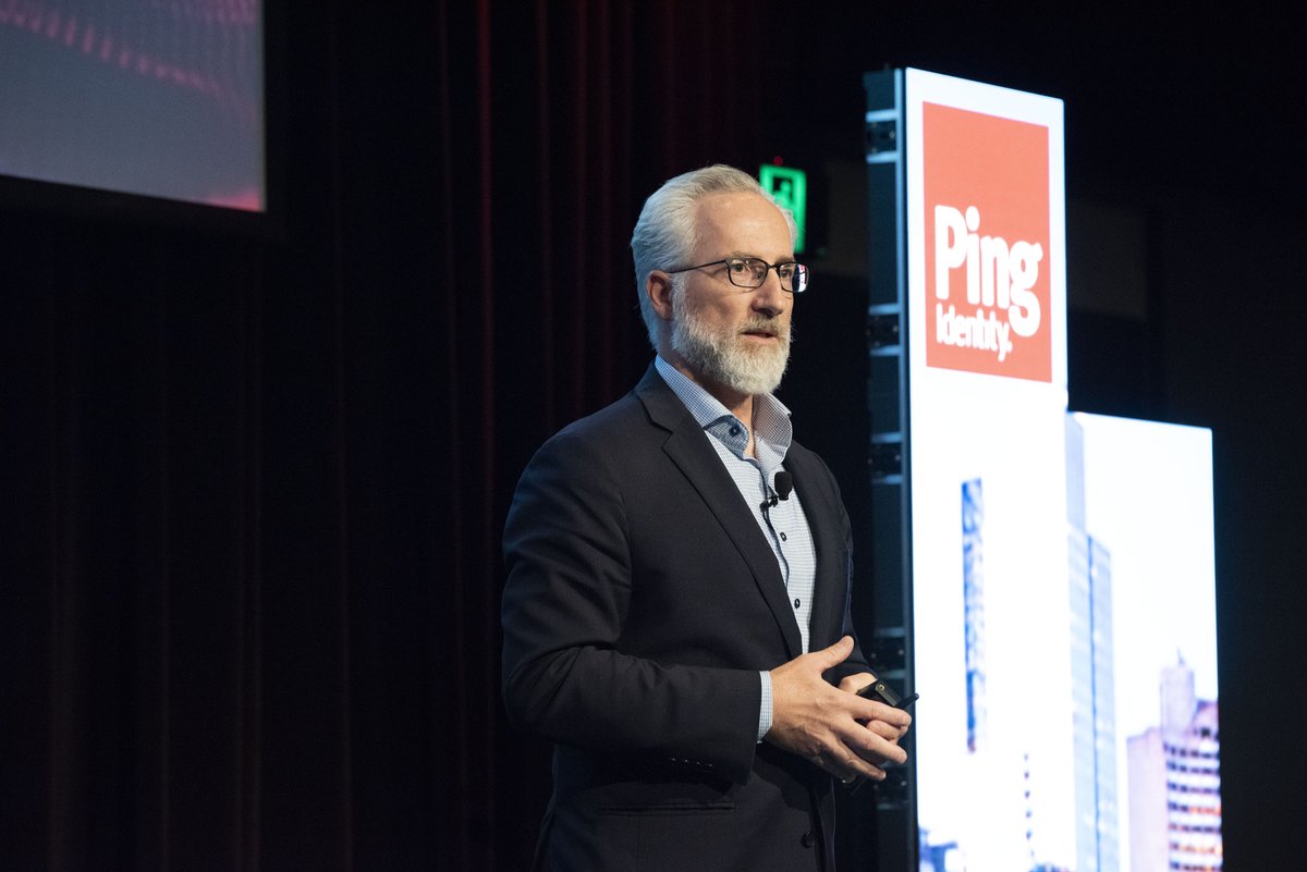 pingidentity's tweet photo. Ping Identity VP of Product Management, Loren Russon covers upcoming product releases and platform vision in the Roadmap Review at #IDENTIFY2019 Melbourne 🇦🇺 https://t.co/R0qpuUWDY1