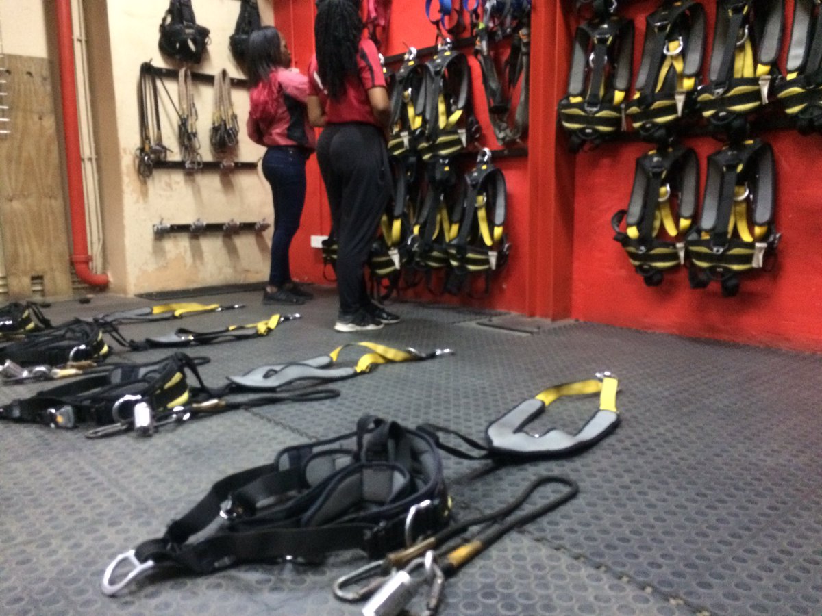 The rain nearly ‘rained on our parade’ but we managed to get the go-ahead for the rope swing at <a href="/BigRushDurban/">B!G RUSH</a>! 

Harness on! Nerves away. It’s time to swing from the top. 

#SunBreaksVacay with <a href="/tsogosun/">Tsogo Sun</a>