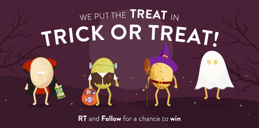 SeabrookCrisps's tweet image. Overdone it with the Halloween sweets? Try Seabrook instead! #RT and #Follow for the chance to win a box of crisps! (UK only)