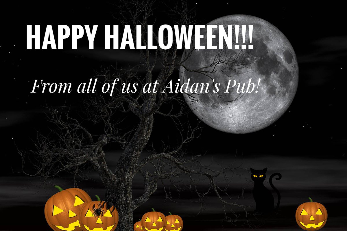Aidanspub's tweet photo. Have a safe and happy Halloween from Aidan's Pub!! 🎃
#trickortreat #halloween #aidanspubri #BristolRI #costumeparty #iwantcandy https://t.co/e3Nm8EyWj3