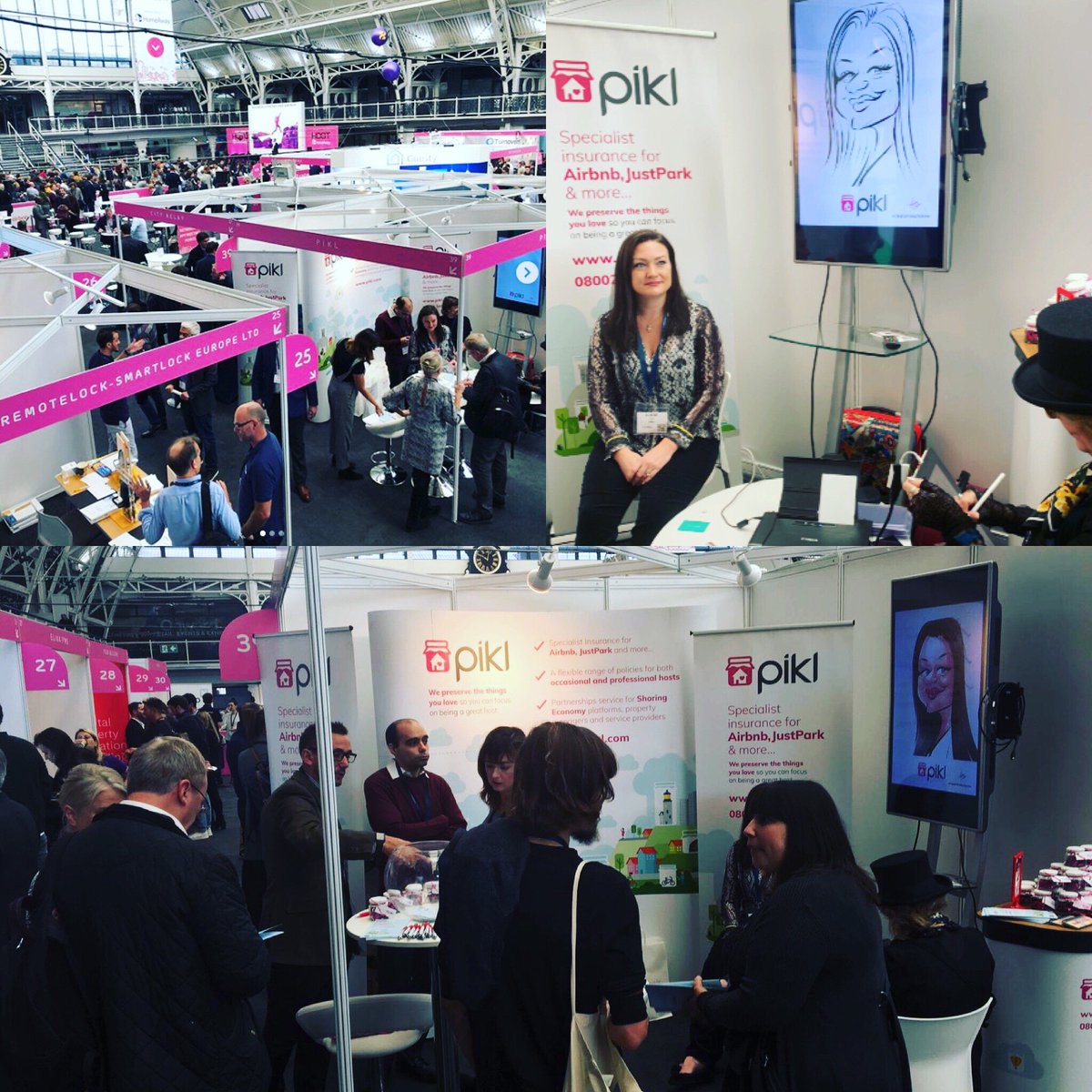 Pikl_UK's tweet photo. Come and say hello at stand 39. Our first caricature portrait is underway! #London #HOSTevent 👩🎨💗
@HOST_Event https://t.co/ewojxbMafb