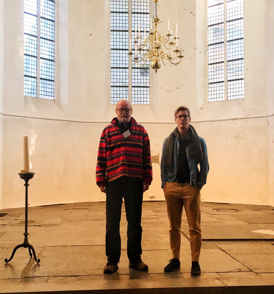 Lars og Daniel er på konferanse i den gamle kirka i Utrecht og lærer om nedbyggingen av institusjonsplasser gjennom Europa. Mye kunnskap fra foredragsholdere i <a href="/eucoms/">EUCOMS Network</a>