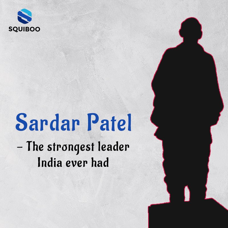squiboomedia's tweet photo. Our heartiest tribute to the #IronManofIndia whose contribution to unified India will always remember.
#Squiboo #SardarVallabhbhaiPatel #IronMan #SardarPatel #NationalUnityDay #StatueOfUnity #RashtriyaEktaDiwas #ironman #LohPrush #31stOctober #sardarpateljayanti #ahmedabad https://t.co/qnQHVUYzwY