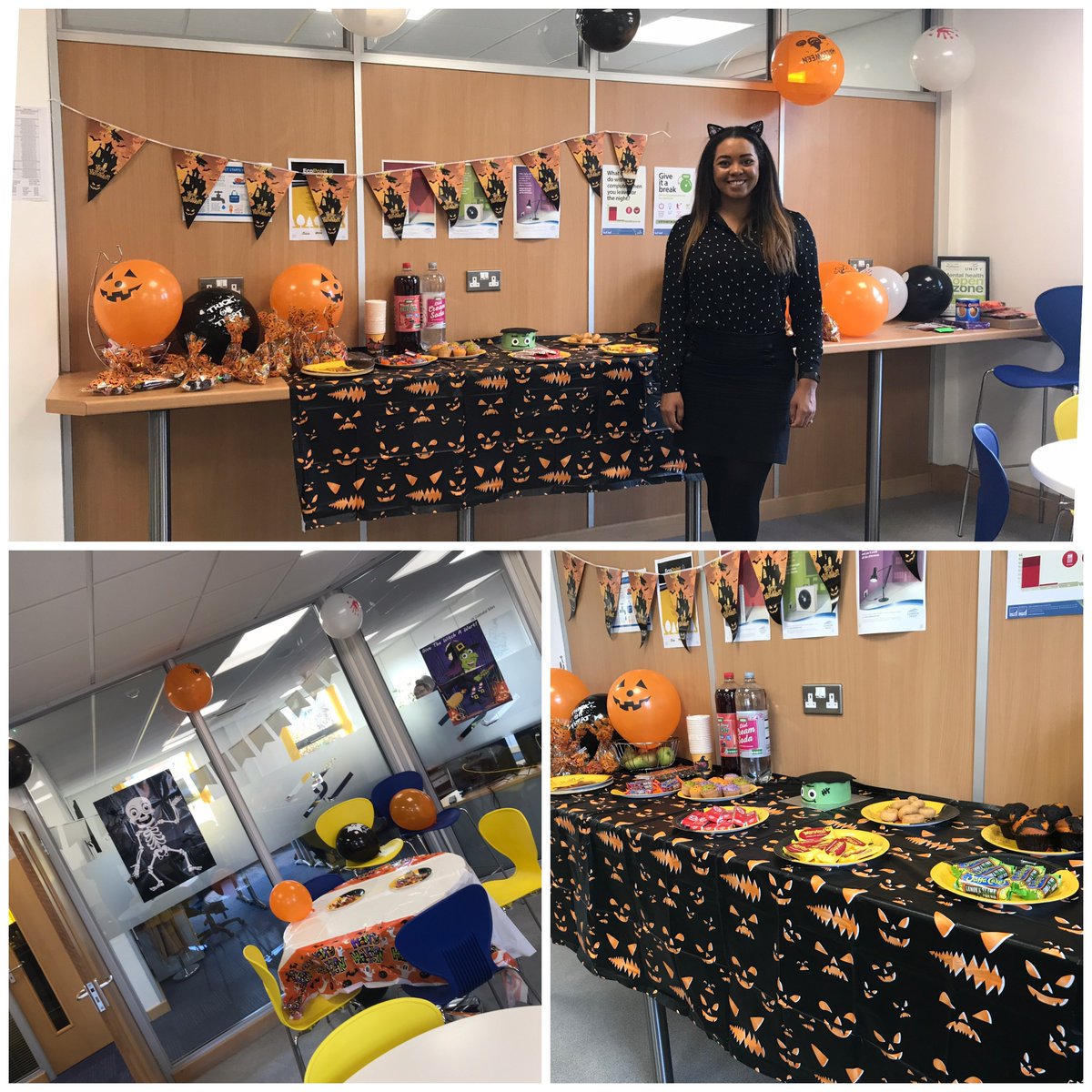 #HappyHalloween 

We've given the office a bit of a makeover and have lots of naughty treats ready for the Unify team.

Today also happens to be a special day for our Marketing &amp; Communications Manager, Danni, who is celebrating her 1 year work anniversary. Congratulations Danni