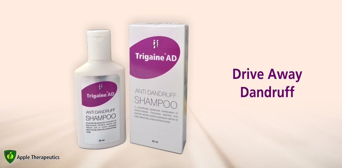 Trigaine AD Shampoo-Triple action shampoo for Stubborn and resistant dandruff. Know More: bit.ly/2lFt58i
Buy Now: bit.ly/2qdl5O7 #haircare #antidandruffshampoo #antidandruff #shampoo #haircareproducts #winterhaircare #dandrufffree