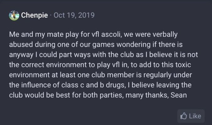 Out Of Context VFL tweet media