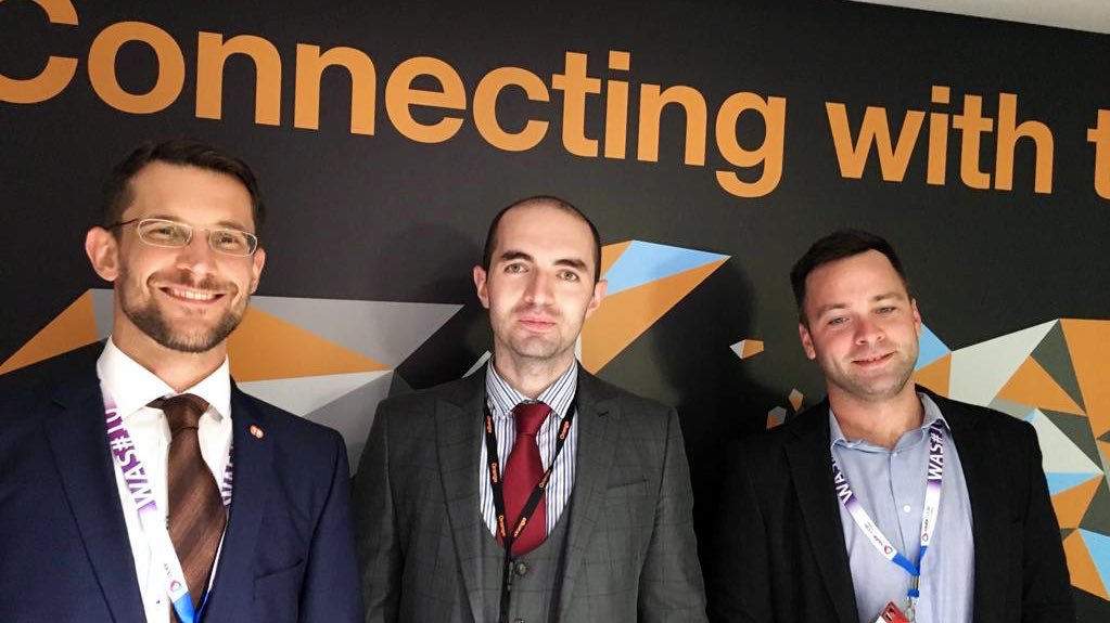 OrangeWholesale's tweet photo. Thanks T-2 Slovenia for joining us yesterday at #WAS10 to talk about #mobile services 👋

If you haven't stopped by stand 14 yet, there is still time! Let's chat about the @OrangeIC #mobile &amp; voice #security solutions for you ➡️ https://t.co/hljuUQDxYc https://t.co/EQdvVyVRea