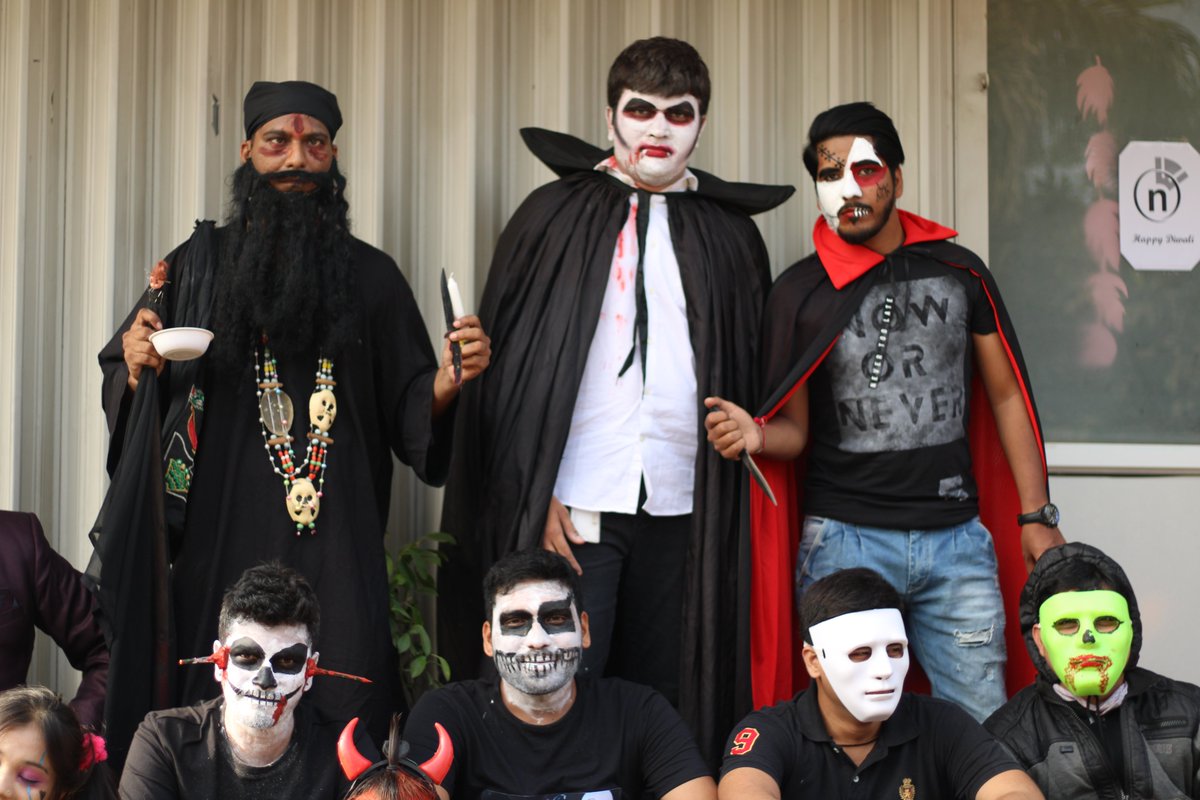netwebsoftware's tweet photo. "When black cats prowl and pumpkins gleam, may luck be yours on Halloween"
Here's wishing a very #HappyHalloween from our team to yours....
#Halloween2019 #NetWebCelebrates #NetWeb #BestPlacetoWork https://t.co/inNy9o1wbw